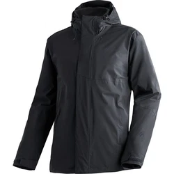 Maier Sports 3-in-1 Funktionsjacke Doppeljacke Metor Schwarz/Grau/Dunkelgrau