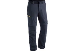 Maier Sports Outdoorhose Tajo 2 Zip Off Hose Dunkelblau/Gelb/Grün