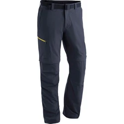 Maier Sports Outdoorhose Tajo 2 Zip Off Hose Dunkelblau/Gelb/Grün