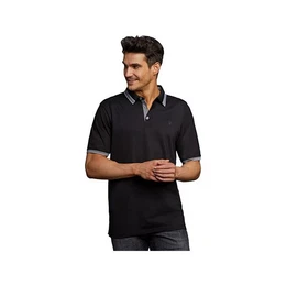 Rundhalsshirt uni regular fit (1-tlg., keine Angabe)