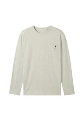 TOM TAILOR Langarmshirt Longsleeve pastellgrün