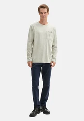 TOM TAILOR Langarmshirt Longsleeve pastellgrün