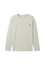 TOM TAILOR Langarmshirt Longsleeve pastellgrün