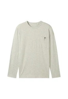 TOM TAILOR Langarmshirt Longsleeve pastellgrün TOM TAILOR Langarmshirt Longsleeve pastellgrün