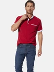 Babista Poloshirt FIOREZZENTO Rot/Dunkelrot/Bordeaux