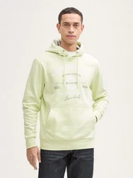TOM TAILOR Sweatshirt Hellgrün/Grün/Neonfarben