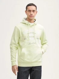 Sweatshirt Hoodie Sweatshirt mit Logo-Print