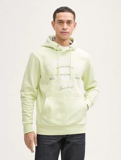 TOM TAILOR Sweatshirt Hellgrün/Grün/Neonfarben