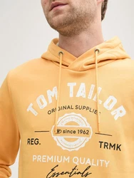 TOM TAILOR Sweatshirt Gelb/Orange