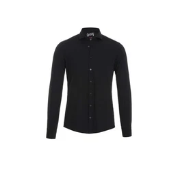 Langarmhemd uni regular fit (1-tlg)