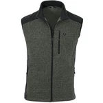 Maul Sport Fleecejacke Hirschegg Dunkelgrau/Hellgrau/Grau/Dunkelgrün/Schwarz