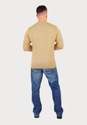 U.S. Polo Assn Strickpullover R-Neck Sweater Gelb/Beige/Gold/Khaki/Orange/Braun