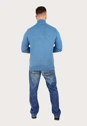 U.S. Polo Assn Troyer Pullover Half Zip Blau/Hellblau