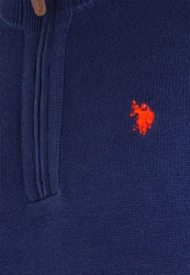 U.S. Polo Assn Troyer Pullover Half Zip Dunkelblau/Blau