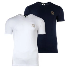 T-Shirt Herren T-Shirt, 2er Pack - Unterhemd, Rundhals, (Packung, 2er Pack)