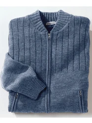 Witt Strickjacke Blau/Grau/Dunkelblau/Hellblau