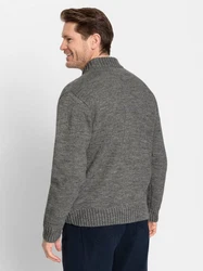 Witt Strickjacke Dunkelgrau/Grau/Hellgrau