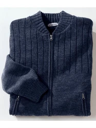 Witt Strickjacke Dunkelblau/Hellblau/Blau