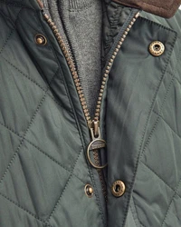 Barbour Steppweste New Lowerdale Dunkelgrün