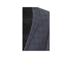 Drykorn Sakko Jackett uni regular fit Grau/Hellblau/Dunkelblau/Blau