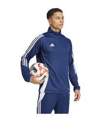 adidas Performance Sweatshirt Tiro 24 Trainingsjacke Blau/Dunkelblau/Hellblau