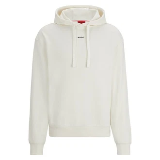 HUGO Sweatshirt Kapuzen-Sweatshirt Dapo schwarz/wei