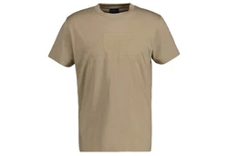 Gant T-Shirt REG TONAL SHIELD T-SHIRT Beige