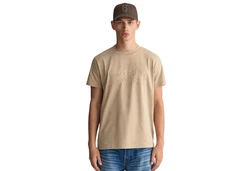 Gant T-Shirt REG TONAL SHIELD T-SHIRT Beige