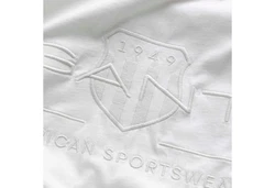 Gant T-Shirt REG TONAL SHIELD T-SHIRT Wei