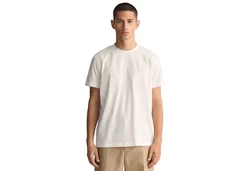 Gant T-Shirt REG TONAL SHIELD T-SHIRT Wei