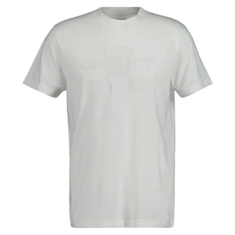 Gant T-Shirt REG TONAL SHIELD T-SHIRT Wei Gant T-Shirt REG TONAL SHIELD T-SHIRT Wei