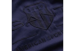 Gant T-Shirt REG TONAL SHIELD T-SHIRT Blau