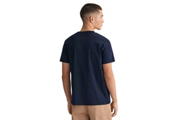 Gant T-Shirt REG TONAL SHIELD T-SHIRT Blau