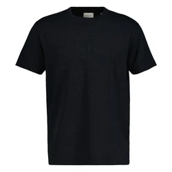 Gant T-Shirt REG TONAL SHIELD T-SHIRT Schwarz