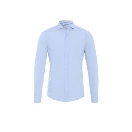 Langarmhemd uni regular fit (1-tlg)