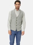 Babista Strickweste MODARINI mit V-Ausschnitt Grau/Khaki/Hellgrau
