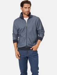 Babista Sweatjacke NOVIELLA mit Reißverschlusstaschen Grau/Dunkelblau/Blau/Hellblau