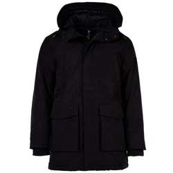 Replay Steppjacke Herren Parka Schwarz/Dunkelblau