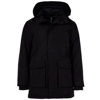 Replay Steppjacke Herren Parka Schwarz/Dunkelblau