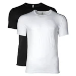 Moschino Herren T-Shirt Crew Neck Weiß/Schwarz