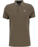 Barbour Poloshirt Polo Tartan Pique Dunkelgrün/Khaki
