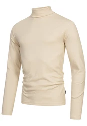Indicode Rollkragenpullover Eagon Khaki/Beige