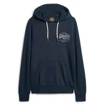 Superdry Kapuzensweatshirt Classic VL Heritage Chest Hood Blau