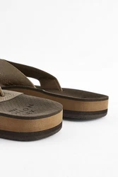 Next Blend Motion Flex Zehentrenner Braun/Khaki/Dunkelgrün/Beige