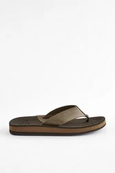Next Blend Motion Flex Zehentrenner Braun/Khaki/Dunkelgrün/Beige