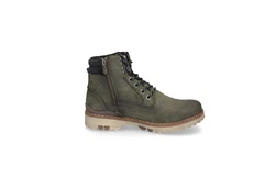 Dockers by Gerli Stiefel Schnürboots Dunkelgrün/Khaki