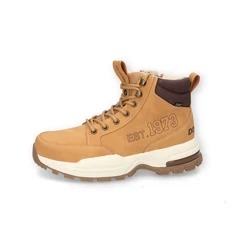 Dockers by Gerli Schnürboots Stiefel mit Reißverschluss Braun