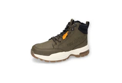 Dockers by Gerli Schnürboots Stiefel mit Reißverschluss khaki/schwarz