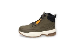 Dockers by Gerli Schnürboots Stiefel mit Reißverschluss khaki/schwarz