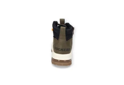 Dockers by Gerli Schnürboots Stiefel mit Reißverschluss khaki/schwarz